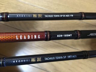 純正ケース付 ダイワ極鋭タチウオテンヤSP EX AGS178 ロッド